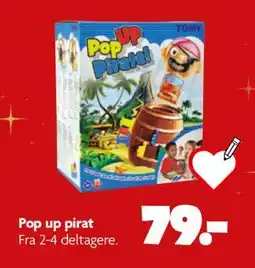 Fætter BR Pop up pirat, DKK 79 tilbud