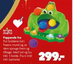Fætter BR Poppende frø, DKK 299 tilbud