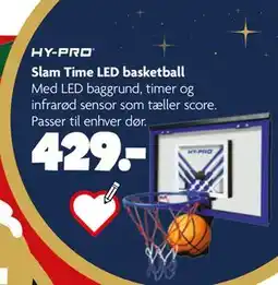 Fætter BR Slam Time LED basketball, DKK 429 tilbud