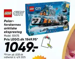 Bilka Polarforskernes arktiske eksprestog, DKK 1049 tilbud