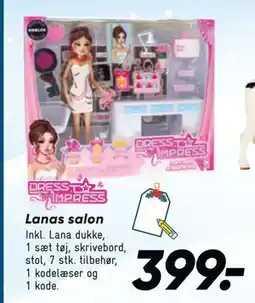 Bilka Lanas salon, DKK 399 tilbud
