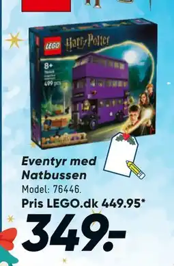 Bilka Eventyr med Natbussen, DKK 349 tilbud