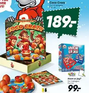 Bilka Coco Crazy, DKK 189 tilbud