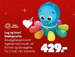 Fætter BR Leg og kravl blæksprutte, DKK 429 tilbud
