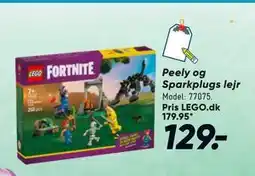 Bilka Peely og Sparkplugs lejr, DKK 129 tilbud