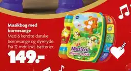 Fætter BR Musikbog med børnesange, DKK 149 tilbud