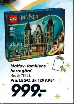 Bilka Malfoy-familiens herregård, DKK 999 tilbud