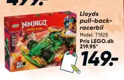Bilka Lloyds pull-backracerbil, DKK 149 tilbud