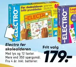 Bilka Electro før skolealderen, DKK 179 tilbud