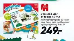 Bilka Dessineo Lær at tegne i 4 trin, DKK 249 tilbud