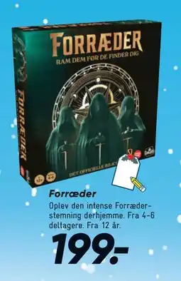 Bilka Forræder, DKK 199 tilbud