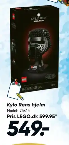 Bilka Kylo Rens hjelm, DKK 549 tilbud