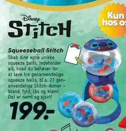 Bilka Squeezeball Stitch, DKK 199 tilbud
