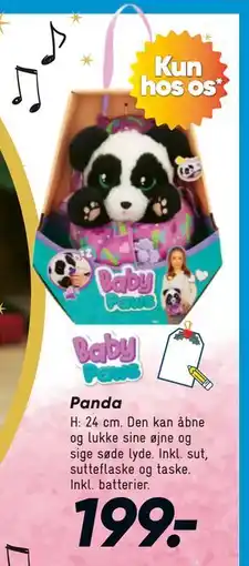Bilka Panda, DKK 199 tilbud