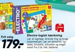 Bilka Electro logisk tænkning, DKK 179 tilbud