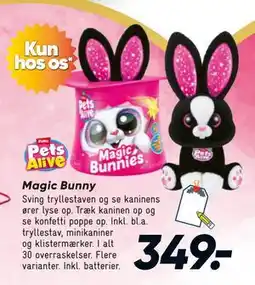 Bilka Magic Bunny, DKK 349 tilbud
