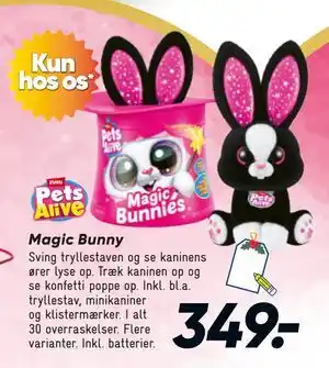 Bilka Magic Bunny, DKK 349 tilbud