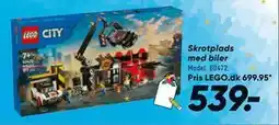 Bilka Skrotplads med biler, DKK 539 tilbud