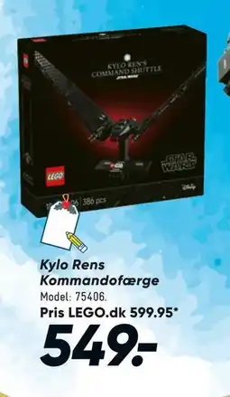 Bilka Kylo Rens Kommandofærge, DKK 549 tilbud