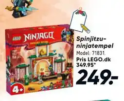 Bilka Spinjitzuninjatempel, DKK 249 tilbud