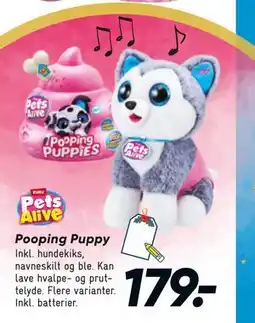 Bilka Pooping Puppy, DKK 179 tilbud