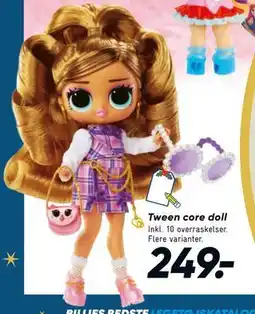 Bilka Tween core doll, DKK 249 tilbud