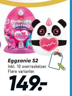 Bilka Eggzania S2, DKK 149 tilbud