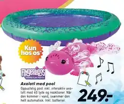 Bilka Axolotl med pool, DKK 249 tilbud