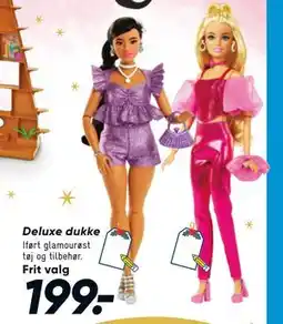 Bilka Deluxe dukke, DKK 199 tilbud