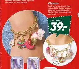 Bilka Charms, DKK 39 tilbud