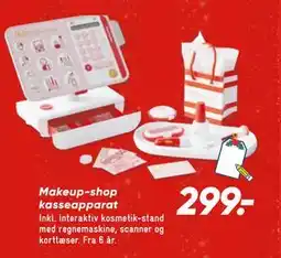 Bilka Makeup-shop kasseapparat, DKK 299 tilbud