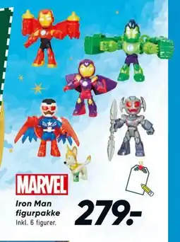 Bilka Iron Man figurpakke, DKK 279 tilbud