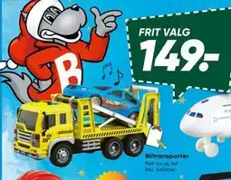 Bilka Biltransporter, DKK 149 tilbud
