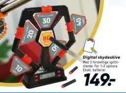 Bilka Digital skydeskive, DKK 149 tilbud