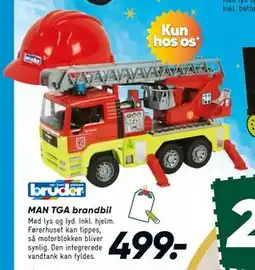 Bilka MAN TGA brandbil, DKK 499 tilbud