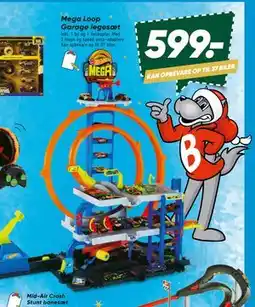 Bilka Mega Loop Garage legesæt, DKK 599 tilbud