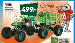 Bilka Fjernstyret dinosaurbil, DKK 499 tilbud
