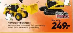 Bilka Fjernstyret bulldozer, DKK 249 tilbud