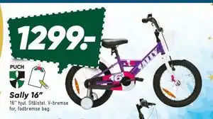 Bilka Sally 16”, DKK 1299 tilbud