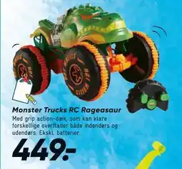 Bilka Monster Trucks RC Rageasaur, DKK 449 tilbud