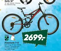 Bilka Firestorm 7-U, DKK 2699 tilbud