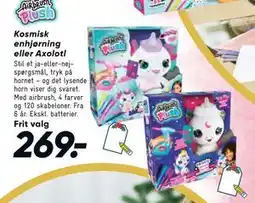 Bilka Kosmisk enhjørning eller Axolotl, DKK 269 tilbud