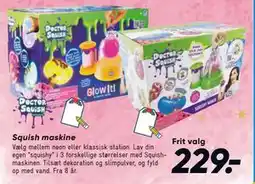 Bilka Squish maskine, DKK 229 tilbud