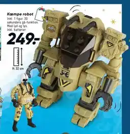 Bilka Kæmpe robot, DKK 249 tilbud