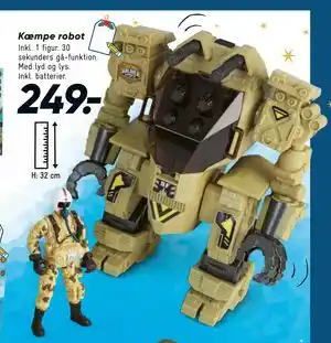 Kæmpe robot, DKK 249