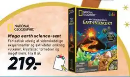 Bilka Mega earth science-sæt, DKK 219 tilbud