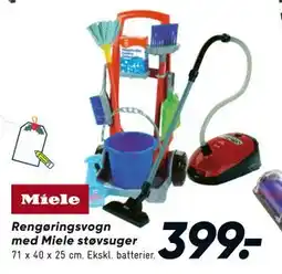 Bilka Rengøringsvogn med Miele støvsuger, DKK 399 tilbud