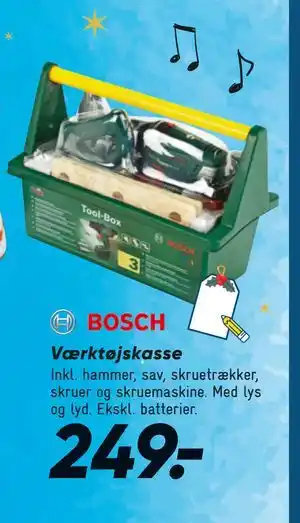 Bilka Værktøjskasse, DKK 249 tilbud