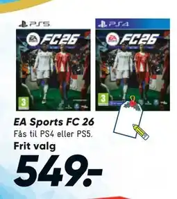 Bilka EA Sports FC 26, DKK 549 tilbud