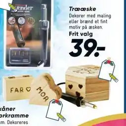 Bilka Trææske, DKK 39 tilbud